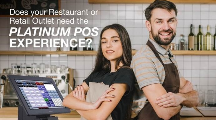 Platinum POS system in action